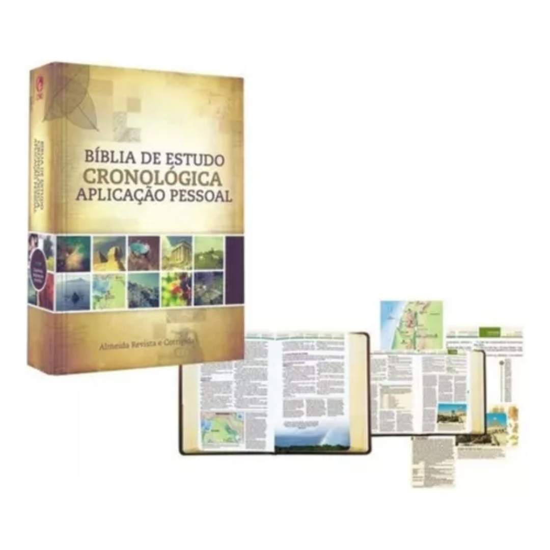 Biblia De Estudo Cronológica Aplicação Pessoal Verde – Betel Center