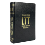 Bíblia LTT Estudo Literal Do Texto Tradicional Preta