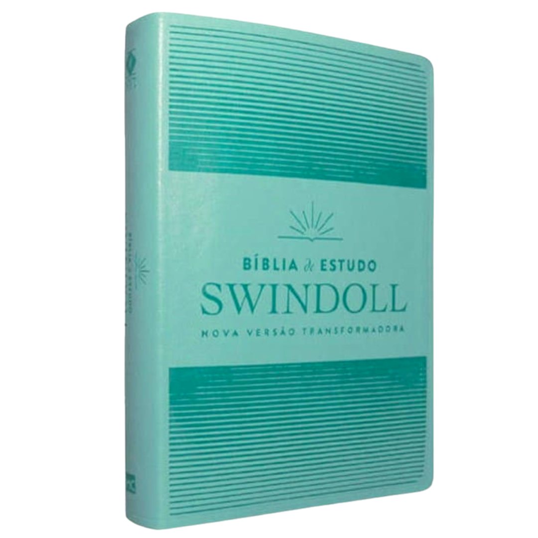 Bíblia de Estudo Swindoll NVT Letra Grande Capa Sintética Por do Sol ...