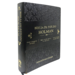Bíblia de Estudo Holman | ARC | Capa Preto Luxo