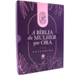 BIBLIA EST DA MULHER QUE ORA NVT S/IND ROXA