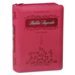 Bíblia Sagrada Pequena RC Letra Grande Índice e Zíper