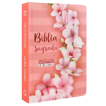 Bíblia Sagrada ARC com Harpa Avivada e Corinhos Letra Jumbo Ramos FLores