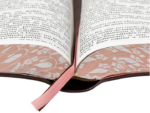 Bíblia Sagrada Letra Supergigante ARC Capa Luxo Rosa e Marrom - Imagem 2