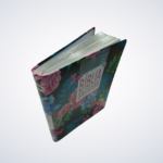 Bíblia Sagrada - Capa Ilustrada floral preta - Imagem 2