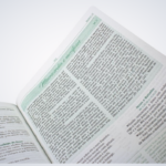 Bíblia de estudo Conselheira NAA Luxo Verde e Preta - Imagem 2