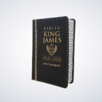 Bíblia King James Atualizada | KJA | Letra Hipergigante | Capa PU Preta - Imagem 4