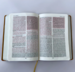 Bíblia de Estudo Reformadores KJF Letra Normal Capa Luxo Caramelo - Imagem 2