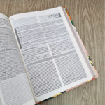 Bíblia de Estudo Matthew Henry | ARC | Letra Normal | Capa Luxo Floral - Imagem 5