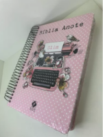 Bíblia Anote Slim Typo Rosa| NVT | Capa Dura Espiral - Imagem 4