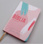 Bíblia de Estudo Joyce Meyer | NVI | Letra Média | Luxo | Abstrata - Imagem 3