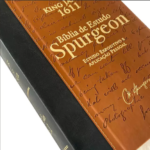 Bíblia de Estudo Spurgeon King James 1611 | Preto e Marrom - Imagem 7
