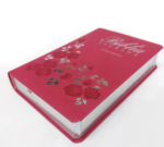 BIBLIA NAA L.GIGANTE LUXO S/IND REF 065 PINK/FLOR - Imagem 3