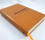 BIBLIA KING JAMES INGLES LUXO ESPECIAL LARANJA - Imagem 2