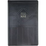 Bíblia de Estudo NVI Letra Normal Capa Luxo Preta