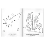 Livro Vamos Colorir a Bíblia - Vida de Jesus - Imagem 3