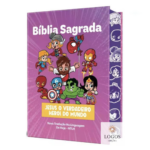 Livro Bíblia Sagrada Infantil - NTLH - Capa Dura - Heróis Menina - Imagem 4