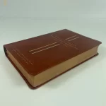 Bíblia Bilíngue Português/Inglês ACF/KJV Couro-soft marrom Leitura Perfeita - Imagem 3