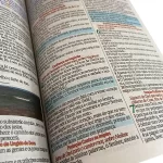 Bíblia ARC | Letra Gigante | Textos Coloridos Com Harpa | Capa Laminada - Marrom - Imagem 4