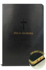 Bíblia Letra Hipergigante ARC |com Harpa | Índice Lateral | Cruz Preta - Imagem 5