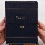 Bíblia Judaica Completa Letra Normal Capa Luxo Azul - Imagem 2