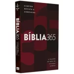 Bíblia 365 Vermelha ARC Letra Grande Capa Brochura