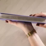 Bíblia Slim Filament | NVT | Letra Grande | Capa Couro Sintético Lilás - Imagem 7