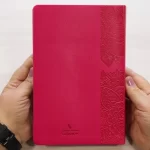 Bíblia Sagrada Harpa Celestial 774 ERC Letra Extra Gigante Capa Pink Floral - Imagem 3