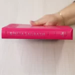 Bíblia Sagrada Harpa Celestial 774 ERC Letra Extra Gigante Capa Pink Floral - Imagem 5