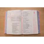 A Bíblia da Mulher que Ora - Edição Expandida | NVT | Salmão - Imagem 5