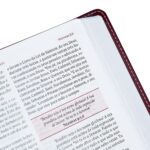 Biblia da Mulher de Fe NVI Couro Soft Vermelho - Imagem 5