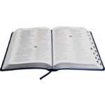 Bíblia Sagrada Letra Gigante ARA Capa Azul Luxo c/ Índice - Imagem 4