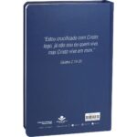 Bíblia Sagrada RA Capa Azul Gliter Letra Média - Imagem 4