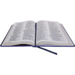 Bíblia Sagrada RA Capa Azul Gliter Letra Média - Imagem 3