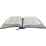 Bíblia Sagrada ARC Letra Gigante Linha Ouro Azul - Imagem 3