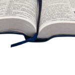 Bíblia Sagrada ARC Letra Gigante Linha Ouro Azul - Imagem 4