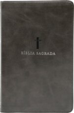 Bíblia Sagrada ACF Leitura Perfeita Letra Grande Couro Soft Cinza - Imagem 6