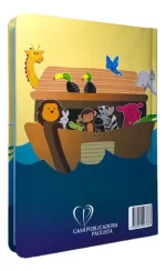 Bíblia Infantil Para Crianças Do Guerreiro Capa Dura Desenhos - Imagem 5