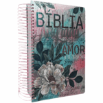Bíblia Anote Espiral | NVI | Letra Normal | Flor Artística