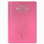 Bíblia De Estudo Da Mulher Sábia Com Harpa Avivada E Corinhos Capa Luxo Rosa