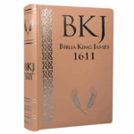 Bíblia BKJ 1611 Letra Ultragigante Capa Rosê