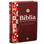 Bíblia Estudo Orientação NVI Letra Normal Capa Red Minimal