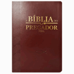 Bíblia do Pregador Fiel Full Color ARC Capa Luxo Vinho
