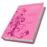 Bíblia Sagrada RC | Letra Extra Gigante | Textos Coloridos | Rosa Arabesco - Imagem 2