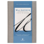 Bíblia De Estudo Macarthur NVI Leitura Perfeita Capa Dura Tecido