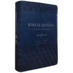 Bíblia Sagrada - Leitura Perfeita | Letra Grande | NVI | Espaço para anotações - Azul