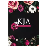 Bíblia King James Atualizada Slim Capa Dura Floral Pink