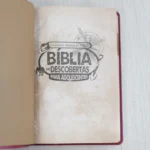 Bíblia das Descobertas para Adolescentes Letra Normal NTLH Capa Luxo Rosa - Imagem 6