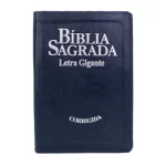 Bíblia Sagrada RC Com Índice Letra Gigante Capa Luxo Azul - Imagem 4