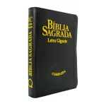 Bíblia Sagrada RC Com Índice Letra Gigante Capa Luxo Preta